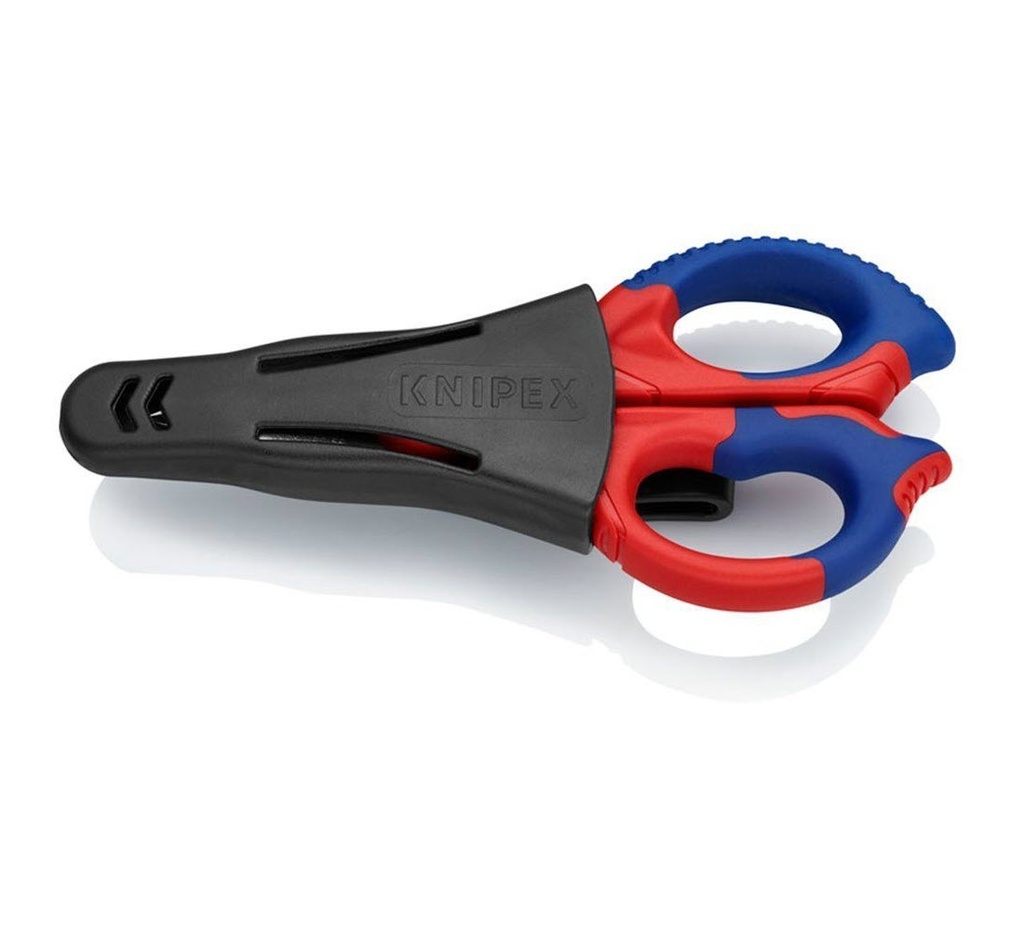 TIJERA ELECTRICISTA PELACABLES 155MM FUNDA KNIPEX
