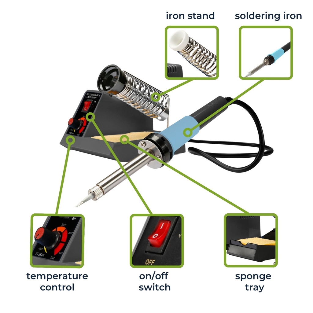 ESTACION SOLDADURA 40-48W 150-450ºC VLL