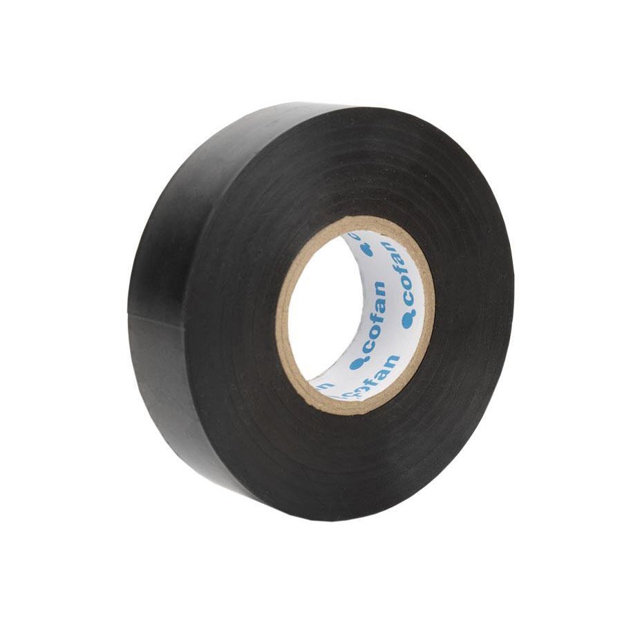 CINTA AISLANTE NEGRA 19X0.18MM 20M COFAN