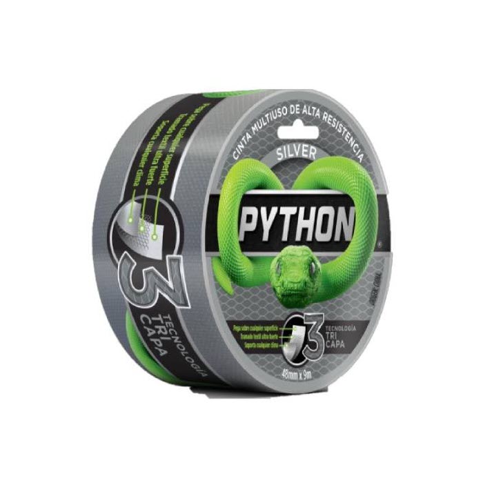 CINTA AMERICANA GRIS 48MMX9M PYTHON