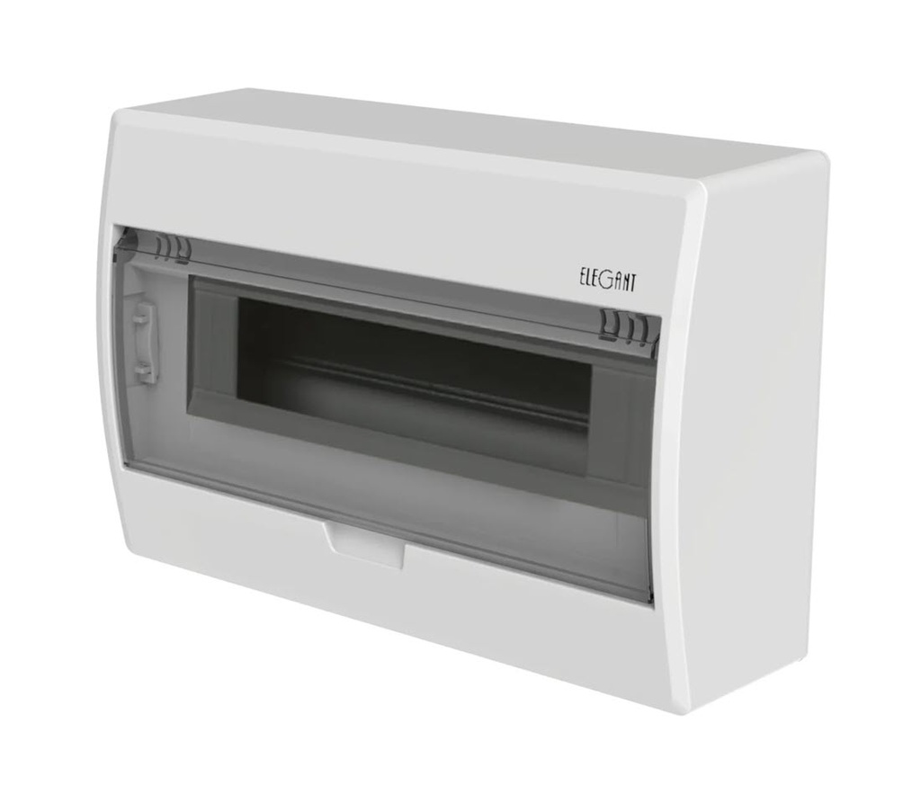 CUADRO SUPERFICIE 12M BLANCO PUERTA TRANS. IP40 EPN