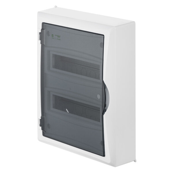 CUADRO SUPERFICIE 2F 24M BLANCO PUERTA TRANS. IP41 EPN