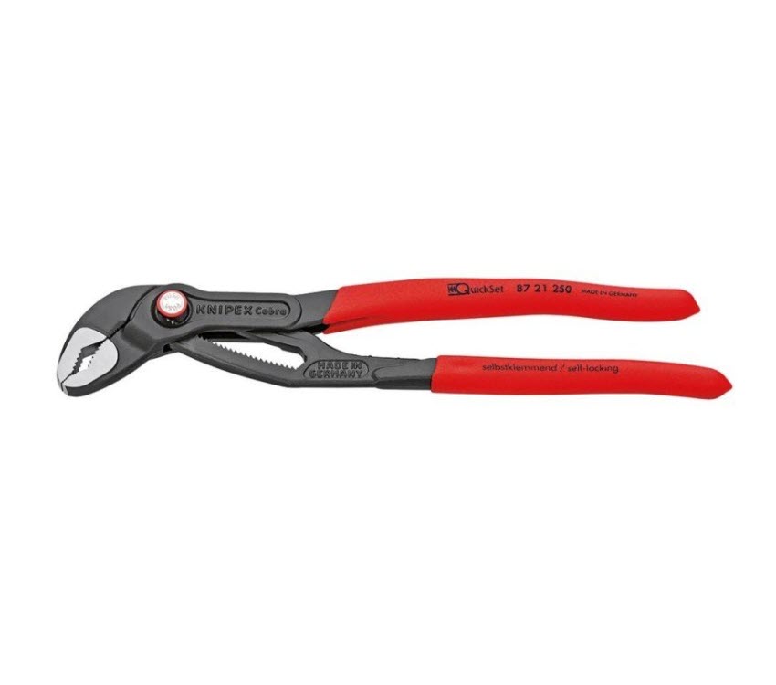 ALICATE CREMALLERA PICO LORO APERTURA 67MM HRC62 KNIPEX