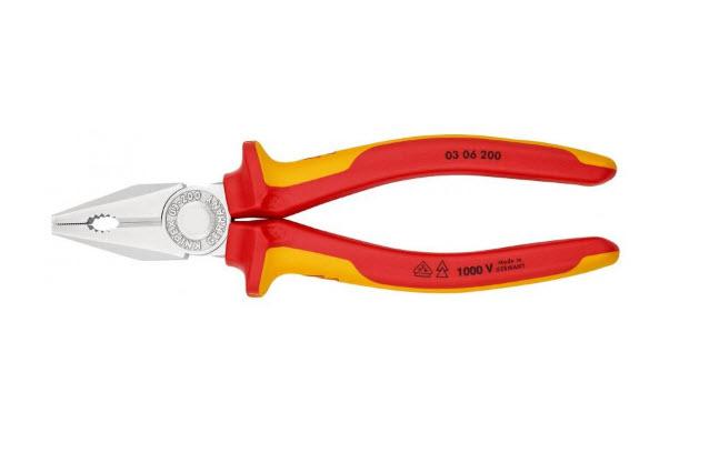 ALICATE UNIVERSAL 200MM 1000V KNIPEX