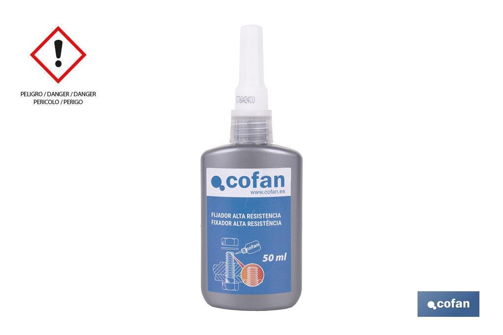 FIJA TORNILLOS RESISTENCIA ALTA 50ML COFAN