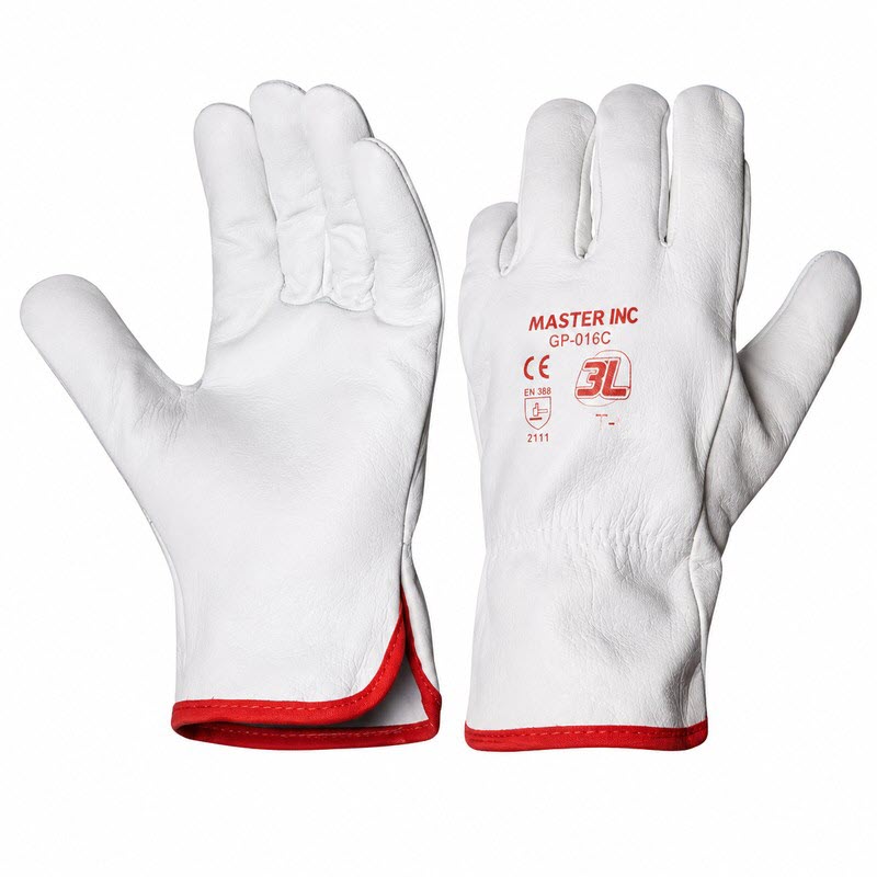 GUANTE PIEL VACUNO T-9 GP-016 MASTER NC 3L