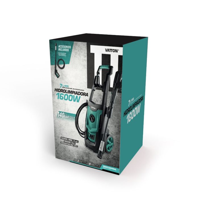 HIDROLIMPIADORA JABON 1600W 120B KUKEN