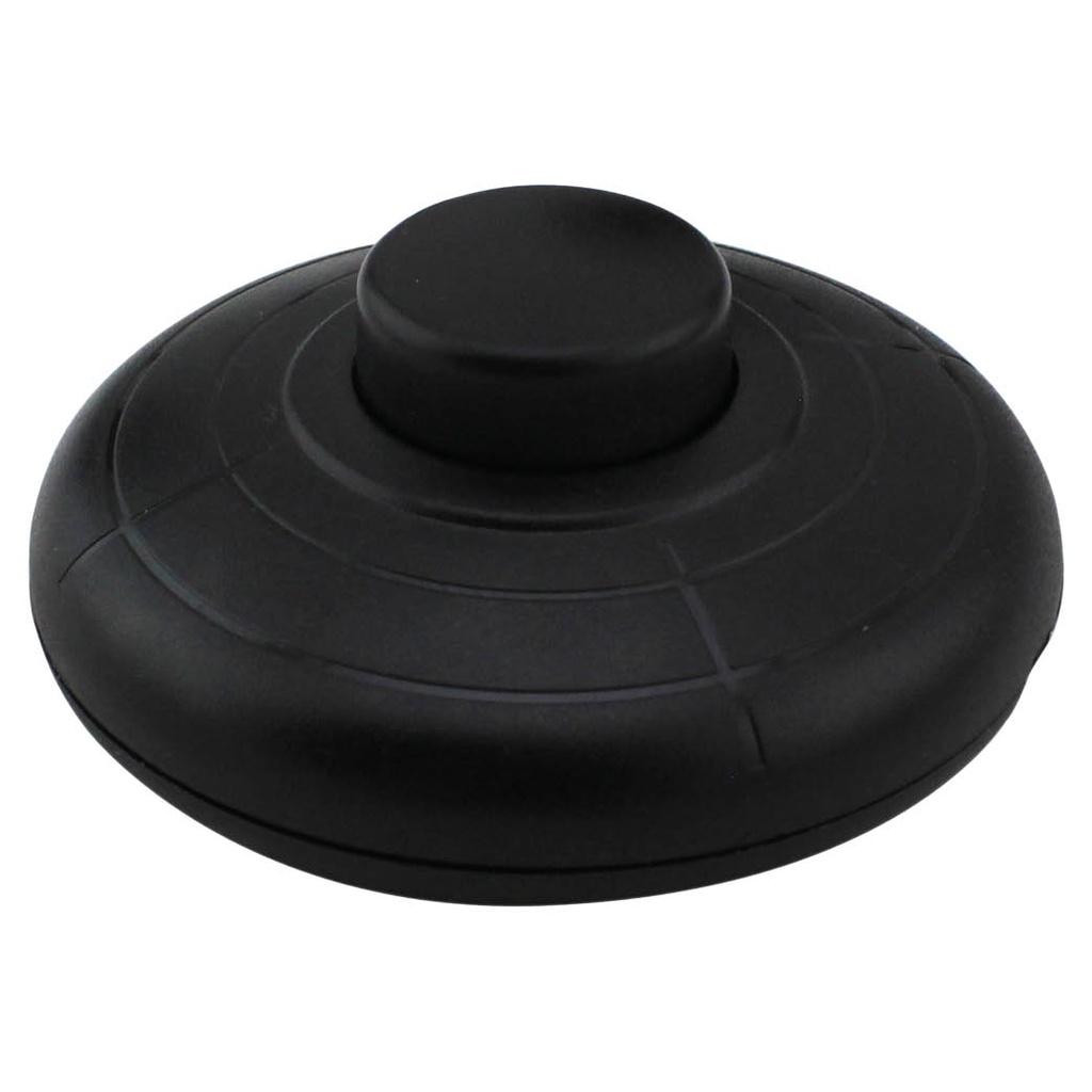 INTERRUPTOR DE PIE 2A - 250 V - NEGRO GSC