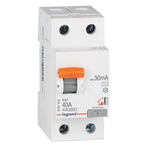 INTERRUPTOR DIFERENCIAL 2P 40A 30MA AC VIVI. LEGRAND