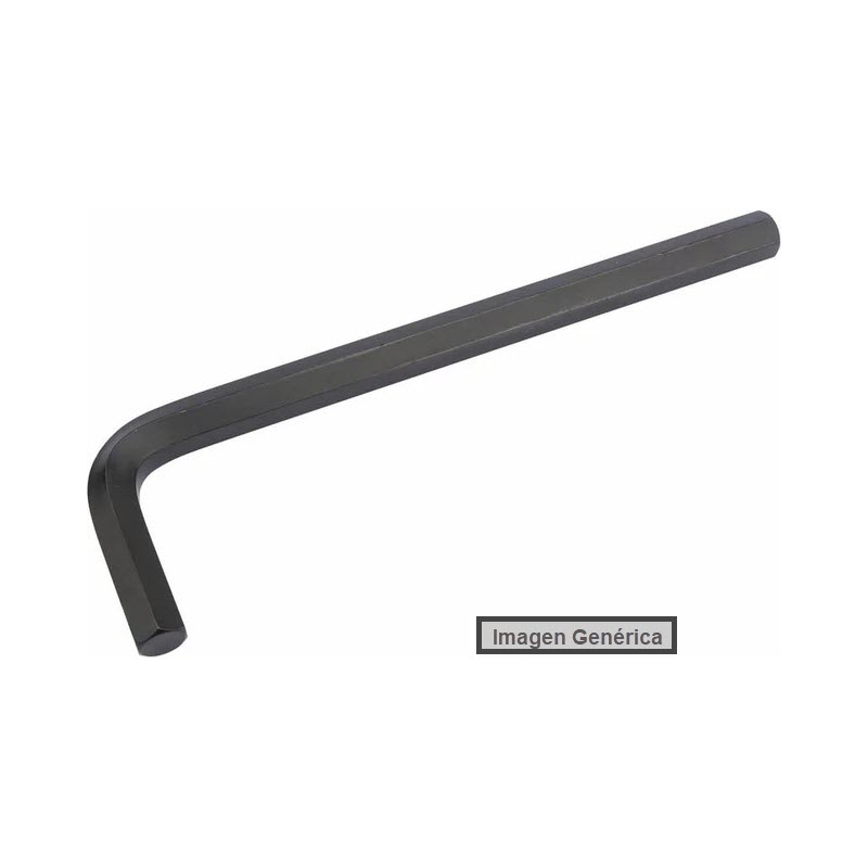 LLAVE L CORTA ALLEN PUNTA PLANA 9MM BONDHUS