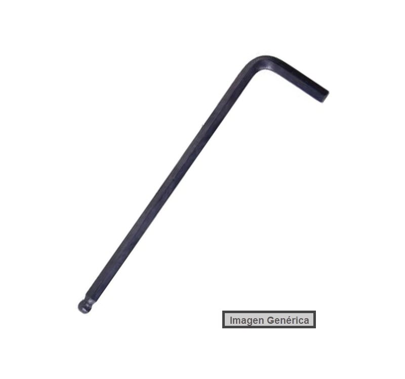 LLAVE L LARGA ALLEN PUNTA BOLA 2MM COFAN