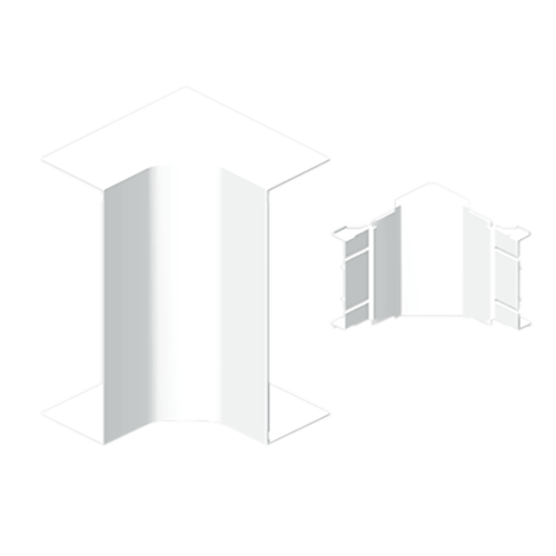 ANGULO INTERIOR 50X100 BLANCO CANAL SERIE 93 UNEX