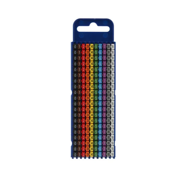 NUMEROS MARCADORES 0-9 CABLE 1.5-2.5MM 200UD HELLERMANN