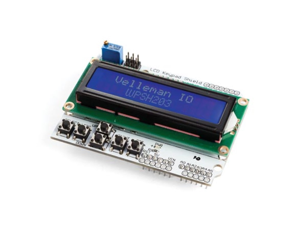 PANTALLA LCD 16X2 AZUL 80X58MM (COMPATIBLE ARDUINO) VLL