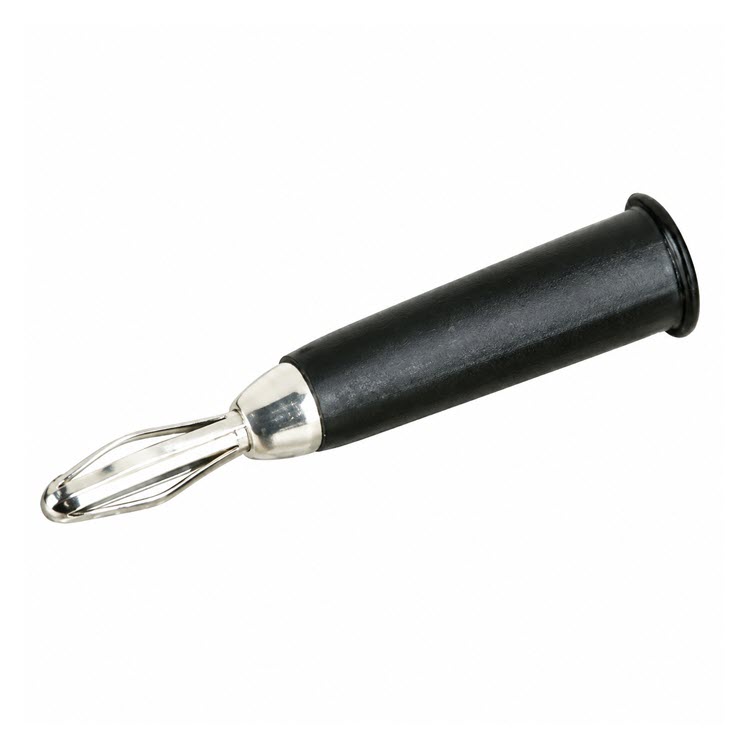 BANANA NEGRA 4MM SOLDAR ECO