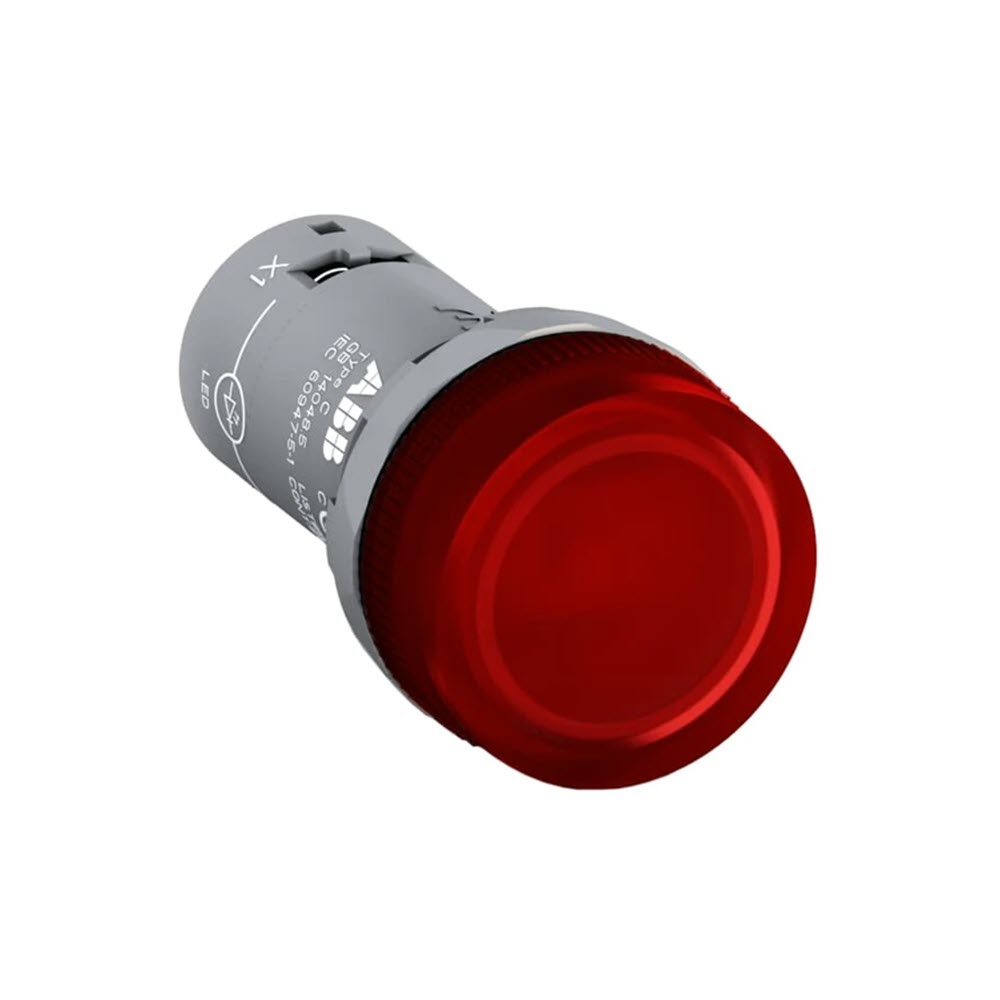 PILOTO ROJO 230VAC LED AGUJERO 22MM CL2-523R ABB