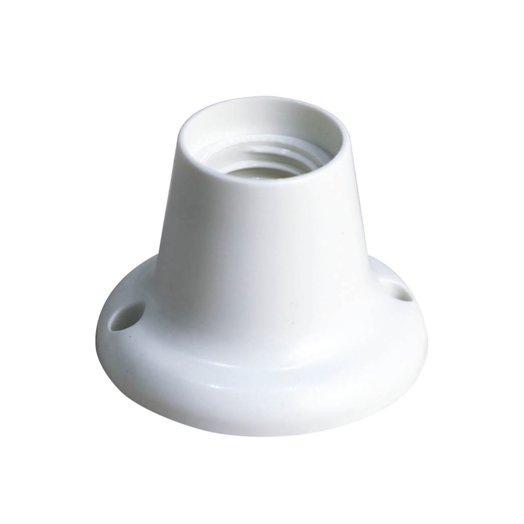 PORTALAMPARAS ZOCALO RECTO BLANCO GSC