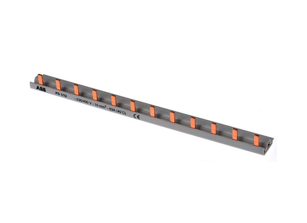 PEINE CONEXION MAGNETOTERMICOS 12 CONEXIONES 1 POLO ABB