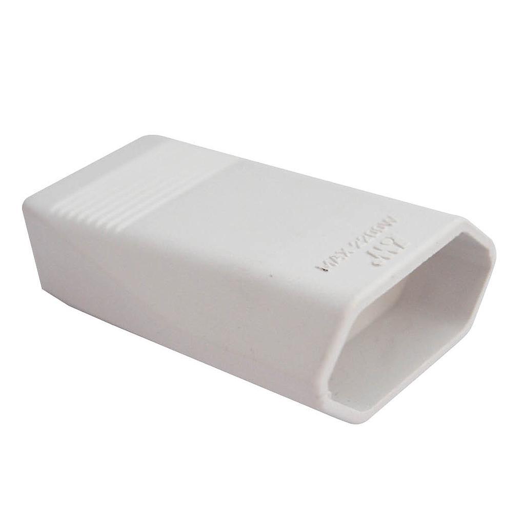 BASE ENCHUFE AEREA S/TT 4MM 10A HEMBRA BLANCA GSC