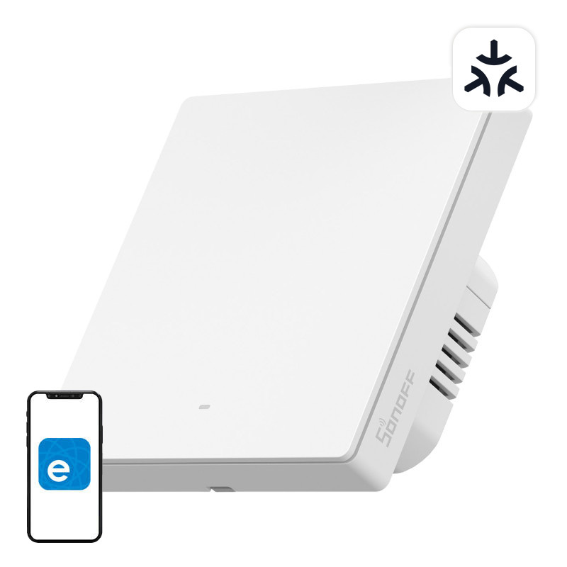 PULSADOR SIMPLE BLANCO WIFI MATTER SONOFF
