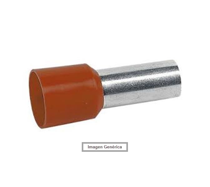 PUNTERA HUECA SIMPLE 10MM MARRON 100UD DH