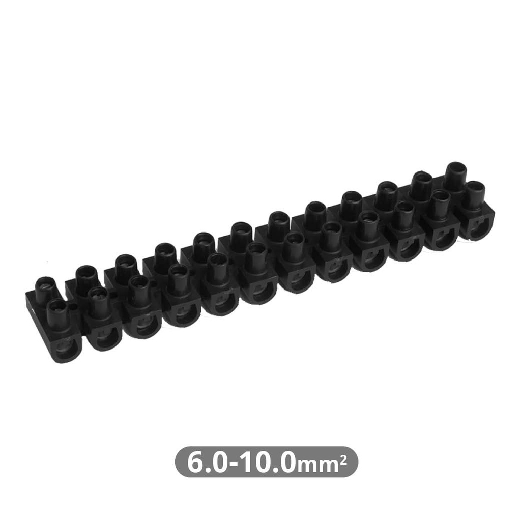 REGLETA CONEXION 10MM NEGRA GSC
