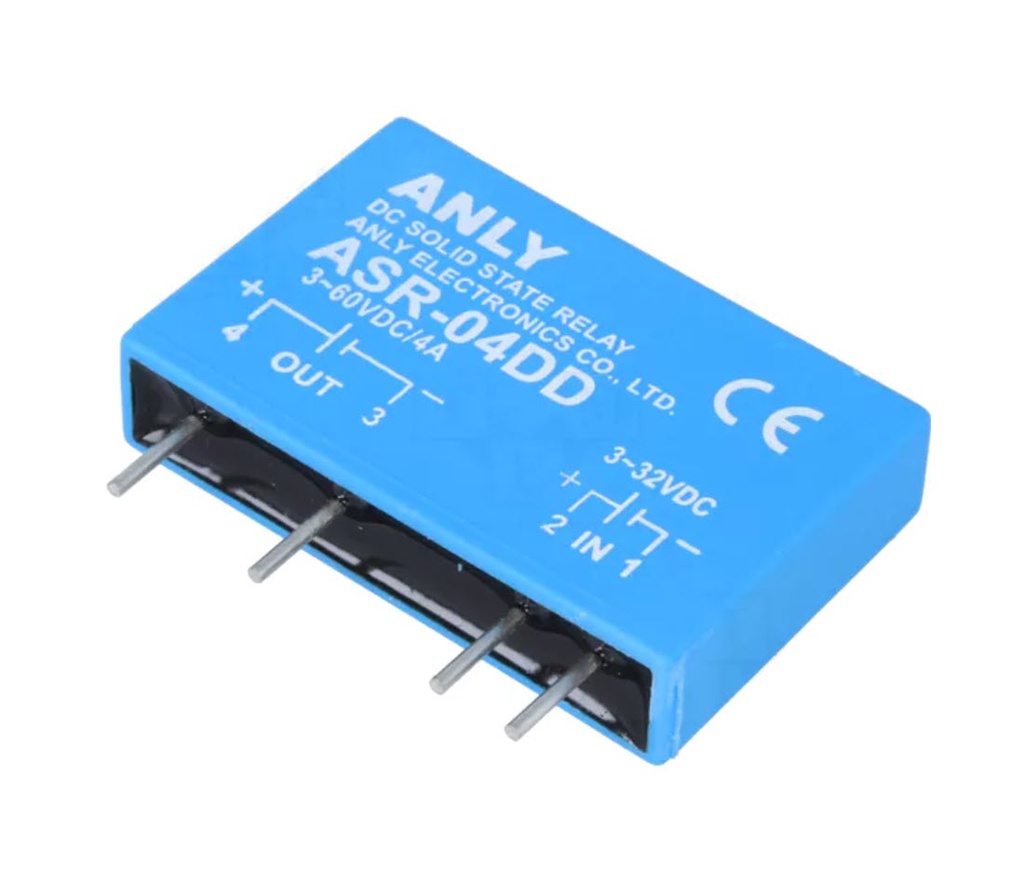 RELE ESTADO SOLIDO 4A 3-60VCC ANLY