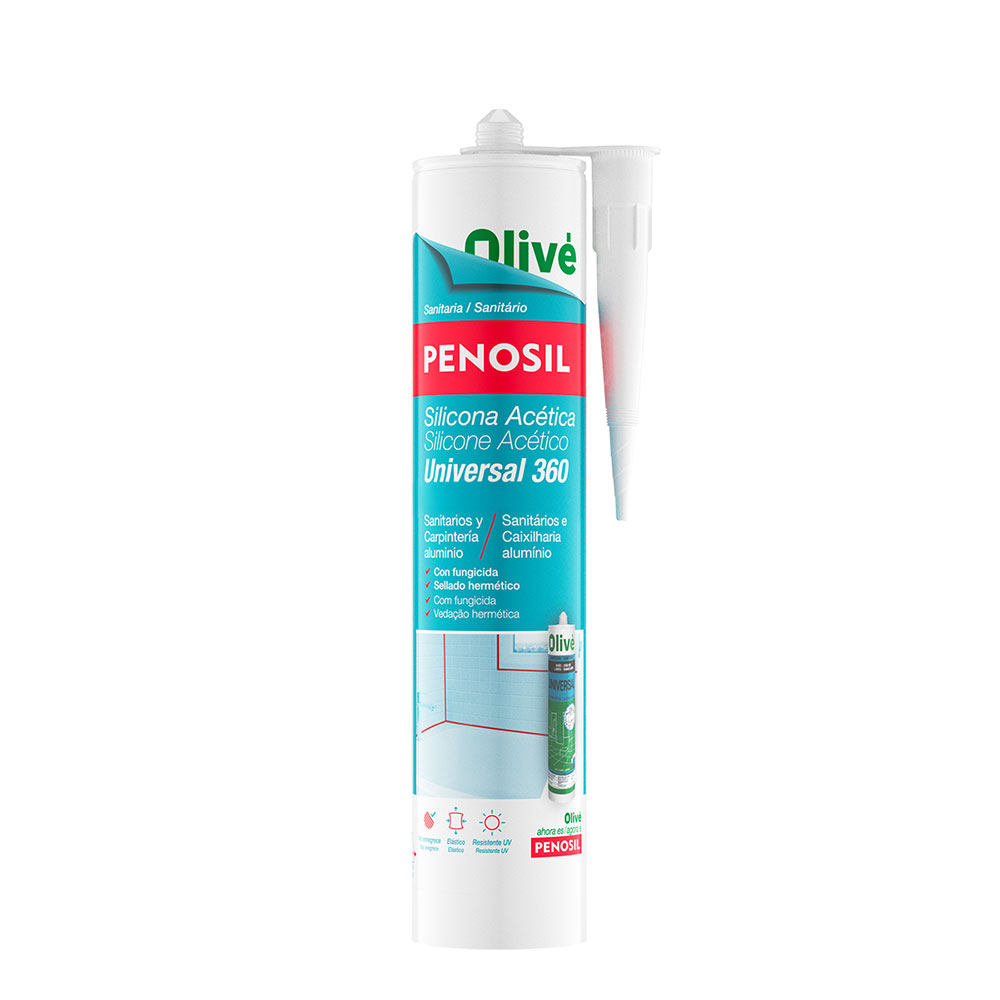 SILICONA ACETICA TRANSLUCIDA 280ML PENOSIL