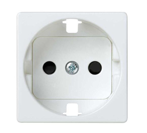 TAPA BASE ENCHUFE BLANCO SIMON 27