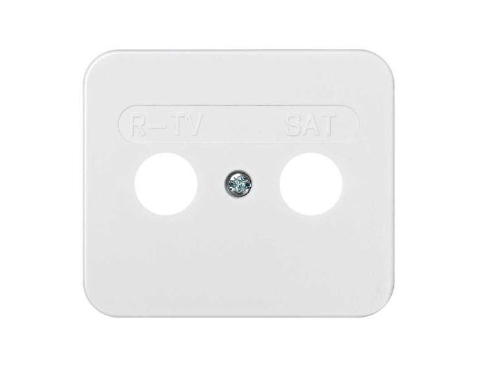 TAPA R-TV/SAT BLANCO SIMON 75