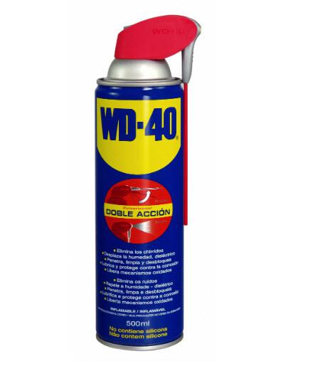 WD40 500ML ACEITE LUBRICANTE DOBLE ACCION
