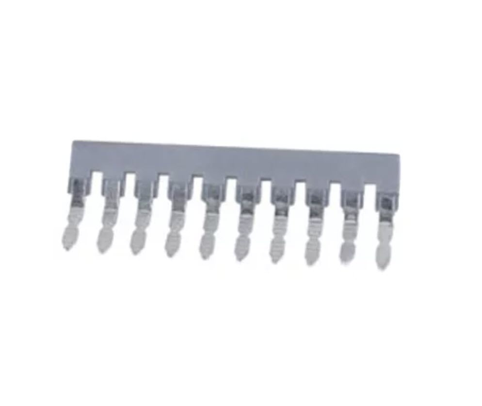 PEINE CONEXION 10 BORNAS 4MM PC4 GRIS DEGSON