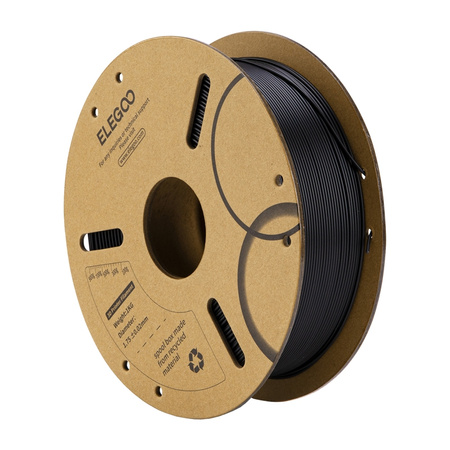 FILAMENTO IMPRESION 3D NEGRO PLA 1KG ELEGOO