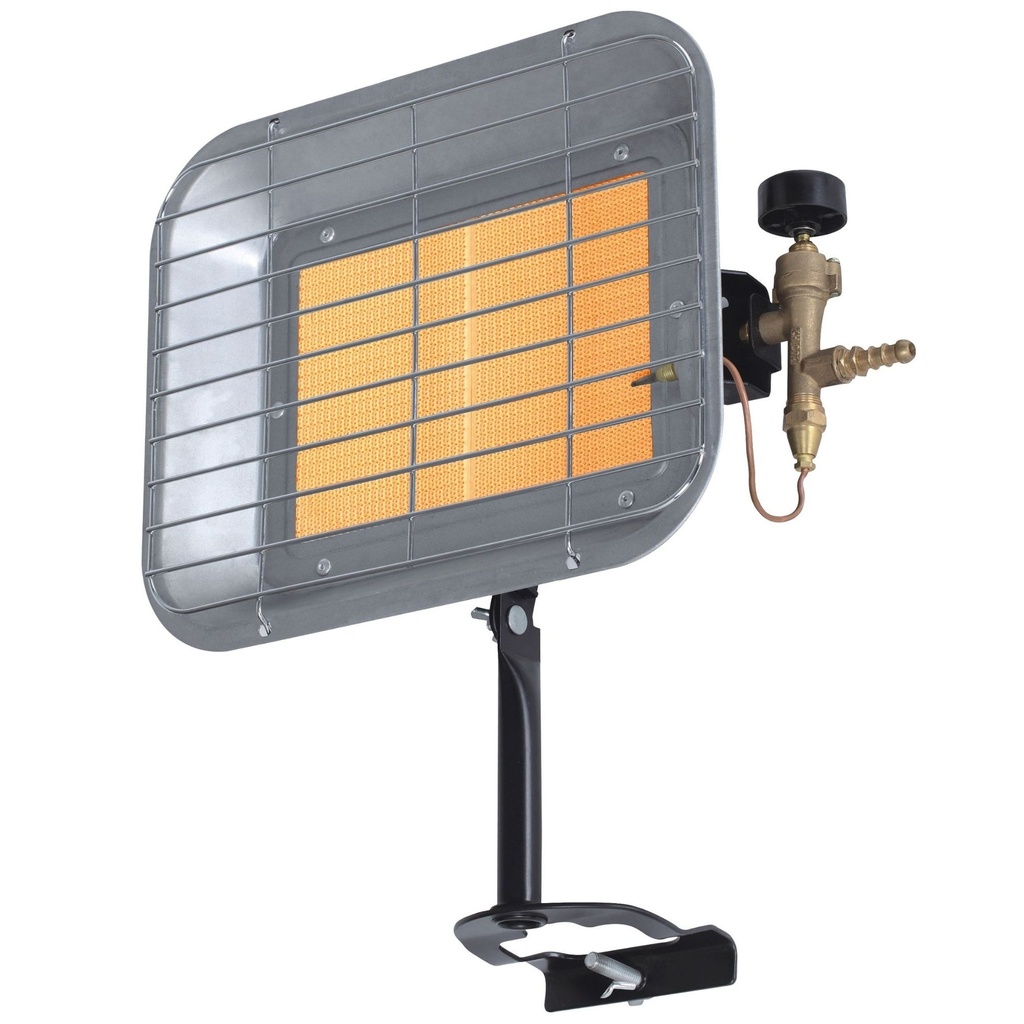 PANEL CALENTADOR TERRAZAS GAS BUTANO/PROPANO 29X40CM 4500W VLL