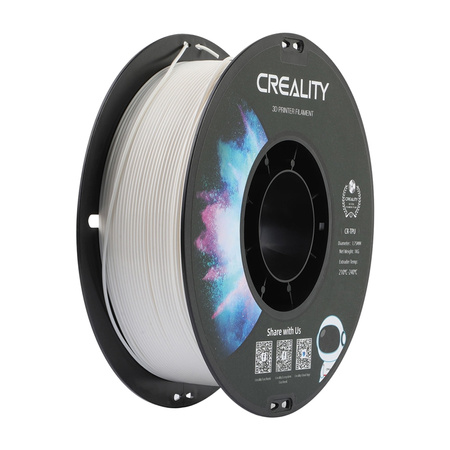 FILAMENTO IMPRESION 3D BLANCO TPU 1KG CREALITY