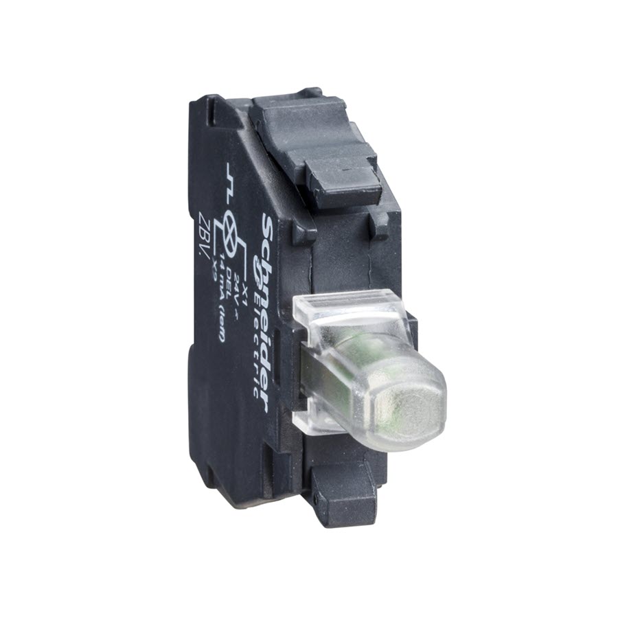 BLOQUE LUMINOSO LED VERDE 24VAC-DC ZBVB3 SCH