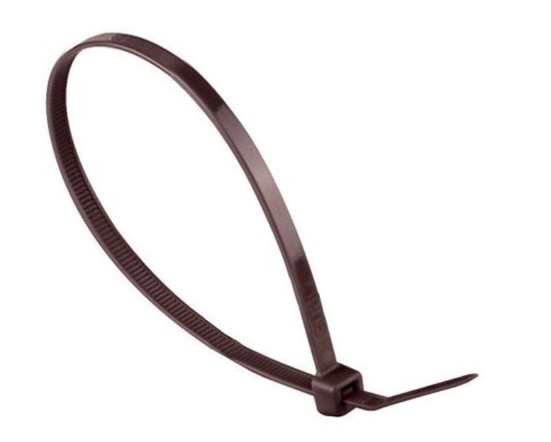 BRIDA NYLON 4.8X290 MARRON POLIAMIDA 6.6 1UD INDEX