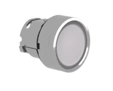 CABEZA PULSADOR RASANTE BLANCO TRANSLUCIDO 22MM ZB4BW313 SCH