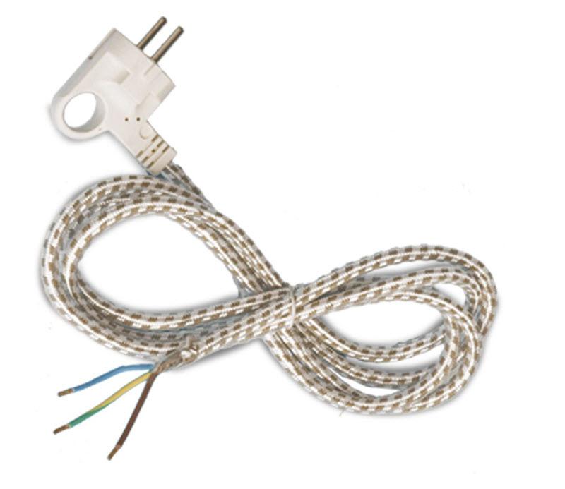 CABLE PLANCHA C/CLAVIJA SCHUKO 1.8M