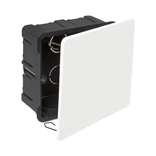 CAJA EMPALME 100X100 PLADUR CON TAPA GARRA SOLERA