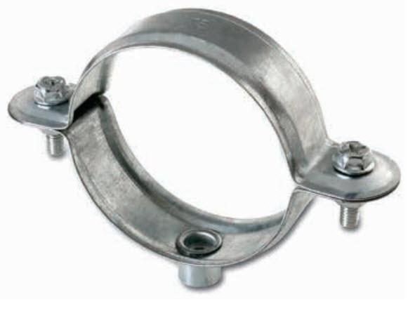 ABRAZADERA PARED 90MM METAL CINCADO SIMPLE PREROSCA M8 HYDRA