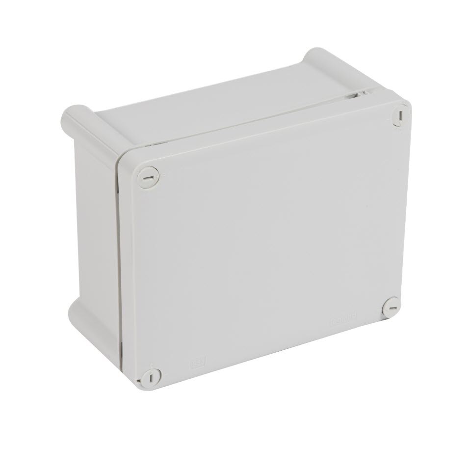 CAJA SUPERFICIE 180X140X92MM IP55 S/CONOS GRIS LEGRAND