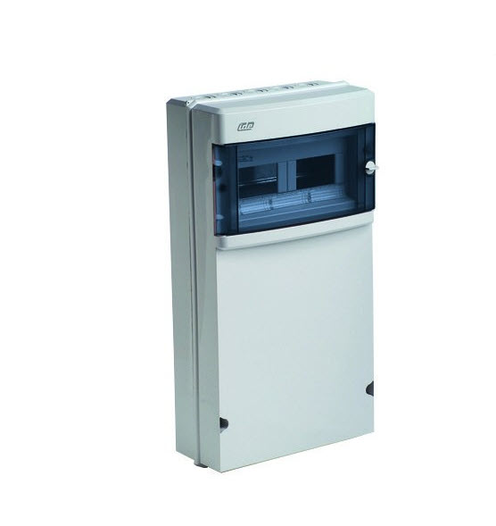 CUADRO SUPERFICIE 1F 8M IP55 STAR GRIS IDE