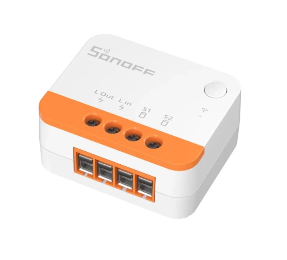 ACTUADOR 1 SALIDA INTERRUPTOR 100-240VAC 6A SIN NEUTRO ZIGBEE 3.0 SONOFF
