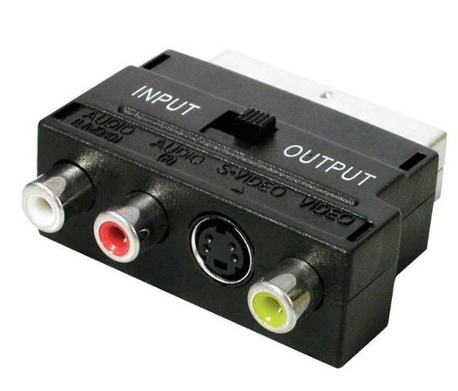 [21207] ADAPTADOR ENTRADA EUROCONETOR RCA AUDIO/VIDEO