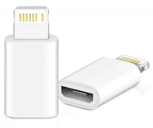ADAPTADOR MICRO USB A LIGHTNING IPHONE EDM