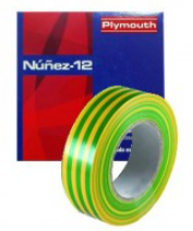 [05091] CINTA AISLANTE AM/V 19X0.15MM 20M NUÑEZ-12 PLYMOUTH