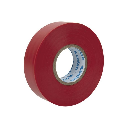 [207003] CINTA AISLANTE ROJA 19X0.18MM 20M COFAN