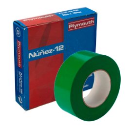 [05087] CINTA AISLANTE VERDE 19X0.15MM 20M NUÑEZ-12 PLYMOUTH