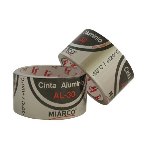 [10665] CINTA ALUMINIO 50MMX10M 30u MIARCO